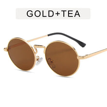 Load image into Gallery viewer, LeonLion 2023 Metal Round Sunglasses Women Vintage  Glasses Women/Men Brand Designer Eyewear Women Gafas De Sol Hombre