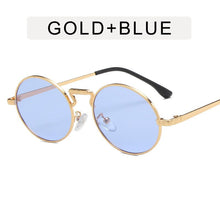 Load image into Gallery viewer, LeonLion 2023 Metal Round Sunglasses Women Vintage  Glasses Women/Men Brand Designer Eyewear Women Gafas De Sol Hombre
