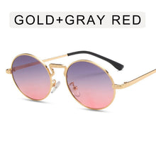 Load image into Gallery viewer, LeonLion 2023 Metal Round Sunglasses Women Vintage  Glasses Women/Men Brand Designer Eyewear Women Gafas De Sol Hombre