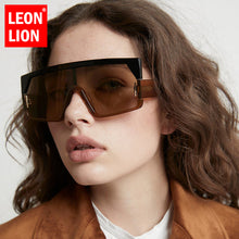 Load image into Gallery viewer, LeonLion 2023 Oversized Sunglasses Women  Glasses Women Punk Glasses Brand Designer Eyewear For Women Retro Gafas De Mujer