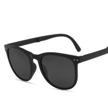 Load image into Gallery viewer, LeonLion 2023 Portable Folding Sunglasses Women Vintage Eyewear for Women/Men Polarized Glasses Men Designer Lentes De Sol Mujer