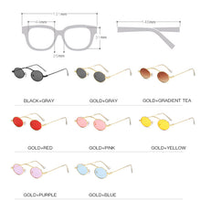 Load image into Gallery viewer, LeonLion 2023 Punk Retro Sunglasses Women Round Eyewear Women/Men Brand Designer Glasses Women Mirror Gafas De Sol Para Hombre