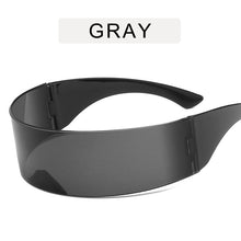 Load image into Gallery viewer, LeonLion 2023 Punk Sunglasses Women Rimless One-piece Eyeglasses Women/Men Brand Designer Glasses Women Lentes De Sol Mujer