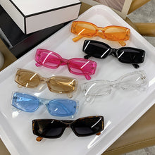 Load image into Gallery viewer, LeonLion 2023 Rectangle Retro Sunglasses Women  Vintage Glasses For Women/Men Square Eyewear Women Mirror Oculos De Sol
