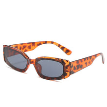Load image into Gallery viewer, LeonLion 2023 Rectangle Retro Sunglasses Women  Vintage Glasses For Women/Men Square Eyewear Women Mirror Oculos De Sol