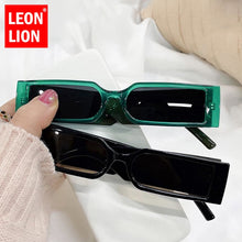 Load image into Gallery viewer, LeonLion 2023 Rectangle Sunglasses Men Small  Brand Eyewear for Men/Women Retro Glasses Men Mirror Gafas De Sol Mujer