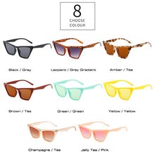 Load image into Gallery viewer, LeonLion 2023 Retro Cat Eye Sunglasses Women Green Yellow Shades Eyewear for Women/Men Gradient Glasses Women Gafas De Sol Mujer