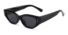Load image into Gallery viewer, LeonLion 2023 Retro Cat Eye Sunglasses Women Vintage Small Eyewear Women/Men Rivet Sun Glasses Female  Brand Eyewear UV400