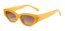 Load image into Gallery viewer, LeonLion 2023 Retro Cat Eye Sunglasses Women Vintage Small Eyewear Women/Men Rivet Sun Glasses Female  Brand Eyewear UV400