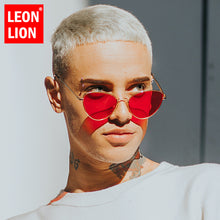 Load image into Gallery viewer, LeonLion 2023 Retro Cateye Sunglasses Men Cat Eye Glasses Men/Women Vintage Eyeglasses Female Ladies Gafas De Sol Mujer UV400
