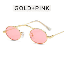 Load image into Gallery viewer, LeonLion 2023 Round Punk Sunglasses Women Retro Eyewear Women/Men Brand Designer Glasses Women Mirror Gafas De Sol Para Hombre