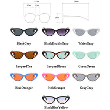 Load image into Gallery viewer, LeonLion 2023 Small Cateye Sunglasses Women Vintage  Eyewear Women/Men Designer Glasses Women Gafas De Sol UV400