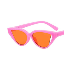 Load image into Gallery viewer, LeonLion 2023 Small Cateye Sunglasses Women Vintage  Eyewear Women/Men Designer Glasses Women Gafas De Sol UV400