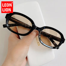 Load image into Gallery viewer, LeonLion 2023 Small Oval Sunglasses Women  Brand Retro Glasses for Women/Men Mirror Eyewears Unisex Gafas De Sol Hombre