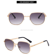 Load image into Gallery viewer, LeonLion 2023 Small Square Sunglasses Women Metal  Eyewear Women  Sun Glasses UV400 Mirror Gafas De Sol Mujer