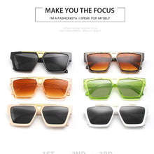 Load image into Gallery viewer, LeonLion 2023 Square Sunglasses Men Brand Designer Eyewear Men/Women Oversized Glasses Men Retro Gafas De Sol Para Hombre UV400