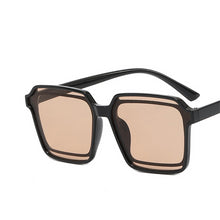 Load image into Gallery viewer, LeonLion 2023 Square Sunglasses Women  Brand Glasses Women/Men Oversized Eyeglasses Women Mirror Lentes De Sol Mujer