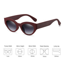 Load image into Gallery viewer, LeonLion 2023 Vintage Cat Eye Sunglasses Women Retro Brand Eyewear Female  Sun Glasses Women/Men Small Oculos De Sol UV400