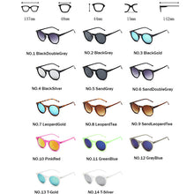 Load image into Gallery viewer, LeonLion 2023 Vintage Round Sunglasses Men Brand Designer Glasses Men/Women Rice Nail Eyewear Men Oculos De Sol Feminino UV400
