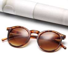 Load image into Gallery viewer, LeonLion 2023 Vintage Round Sunglasses Men Brand Designer Glasses Men/Women Rice Nail Eyewear Men Oculos De Sol Feminino UV400