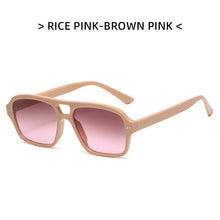 Load image into Gallery viewer, LeonLion 2023 Vintage Sunglasses Women Double Beam Glasses Women/Men  Brand Eyewear Women UV400 Gafas De Sol Hombre