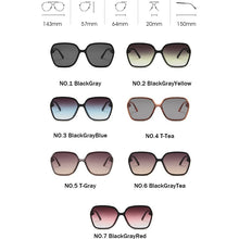 Load image into Gallery viewer, LeonLion Big Retro Sunglasse Women Square Sunglasses Women/Men Brand Designer Glasses Women  Brand Oculos De Sol Feminino