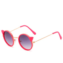 Carica l'immagine nel visualizzatore di Gallery, LeonLion Cat Eye Sunglasses Children Cute Children Sunglasses Vintage Glasses for Child Vintage Oculos De Sol Feminino