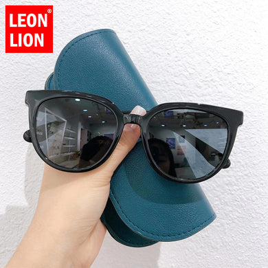 LeonLion Cateye Retro Sunglasses Women  Brand Glasses For Women/Men Retro Eyeglasses Women Round Oculos De Sol Feminino