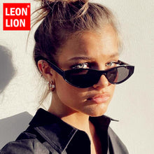 Load image into Gallery viewer, LeonLion Cateye Sunglasses Women  Designer Eyewear Women/Men Rectangular Glasses Women One Piece Gafas De Sol Hombre