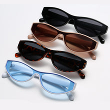 Load image into Gallery viewer, LeonLion Cateye Sunglasses Women  Designer Eyewear Women/Men Rectangular Glasses Women One Piece Gafas De Sol Hombre