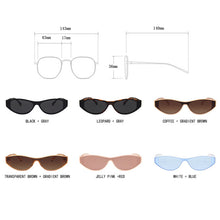 Load image into Gallery viewer, LeonLion Cateye Sunglasses Women  Designer Eyewear Women/Men Rectangular Glasses Women One Piece Gafas De Sol Hombre