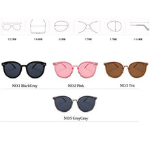 Load image into Gallery viewer, LeonLion 2023 Round Sunglasses Women Vintage Metal  Ocean Lens Glasses Retro Oculos De Sol Feminino UV400