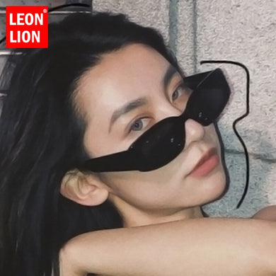 LeonLion Retro Sunglasses Women Square Vintage Sunglasses Women Brand Designer Glasses For Women Mirror Oculos De Sol