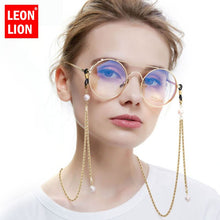 Carica l&#39;immagine nel visualizzatore di Gallery, LeonLion Simple Sunglasses Chain for Women Metal Sunglasses Chain Non-slip Eyeglass Chain for Glasses Lanyard Women