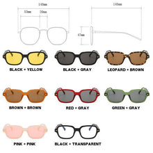 Load image into Gallery viewer, LeonLion  Square Sunglasses Women Vintage Eyeglasses Women/Men  Glasses Women  Brand Gafas De Sol Mujer