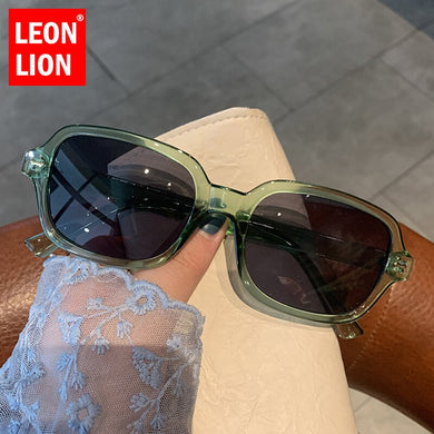 LeonLion  Square Sunglasses Women Vintage Eyeglasses Women/Men  Glasses Women  Brand Gafas De Sol Mujer