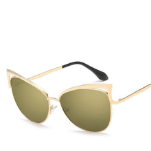 Load image into Gallery viewer, LeonLion  Women 2023 Sunglasses Women Vintage Metal  Cateye Glasses Retro Oculos De Sol Feminino