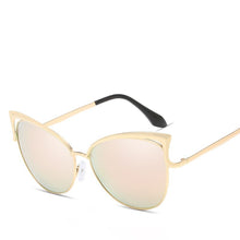 Load image into Gallery viewer, LeonLion  Women 2023 Sunglasses Women Vintage Metal  Cateye Glasses Retro Oculos De Sol Feminino