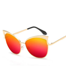 Load image into Gallery viewer, LeonLion  Women 2023 Sunglasses Women Vintage Metal  Cateye Glasses Retro Oculos De Sol Feminino