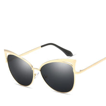 Load image into Gallery viewer, LeonLion  Women 2023 Sunglasses Women Vintage Metal  Cateye Glasses Retro Oculos De Sol Feminino