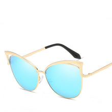 Load image into Gallery viewer, LeonLion  Women 2023 Sunglasses Women Vintage Metal  Cateye Glasses Retro Oculos De Sol Feminino