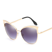 Load image into Gallery viewer, LeonLion  Women 2023 Sunglasses Women Vintage Metal  Cateye Glasses Retro Oculos De Sol Feminino