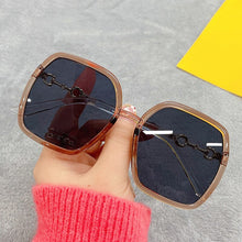 Load image into Gallery viewer, LeonLion Irregularly Oversized Glasses Women  Sunglasses Women/Men Square Eyewear Women Mirror Lentes De Sol Mujer 2023