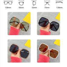 Load image into Gallery viewer, LeonLion Irregularly Oversized Glasses Women  Sunglasses Women/Men Square Eyewear Women Mirror Lentes De Sol Mujer 2023