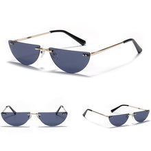 Load image into Gallery viewer, LeonLion  Brand Sunglasses Women Half Frames Rimless Eyeglasses Women/Men Vintage Glasses Women Gafas De Sol Mujer 2023