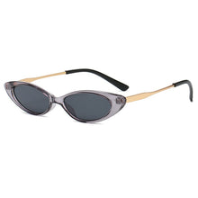 Carica l&#39;immagine nel visualizzatore di Gallery, LeonLion  Cat Eye Women Sunglasses 2023 Small Brand Glasses Women/Men Metal Eyeglasses Women Cateye Gafas De Sol Hombre