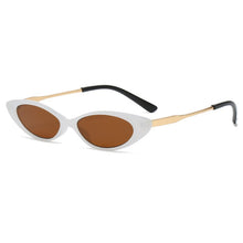 Carica l&#39;immagine nel visualizzatore di Gallery, LeonLion  Cat Eye Women Sunglasses 2023 Small Brand Glasses Women/Men Metal Eyeglasses Women Cateye Gafas De Sol Hombre