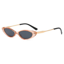 Carica l&#39;immagine nel visualizzatore di Gallery, LeonLion  Cat Eye Women Sunglasses 2023 Small Brand Glasses Women/Men Metal Eyeglasses Women Cateye Gafas De Sol Hombre