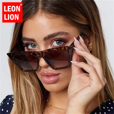 LeonLion  Cateye Sunglasses Women Cat Eye Glasses Women Retro Eyewear For Women/Men Brand Designer Lentes De Sol Mujer