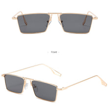 Load image into Gallery viewer, LeonLion Metal Vintage Sunglasses Women Small Rectangle Eyeglasses Women/Men Designer Glasses  Lentes De Sol Mujer